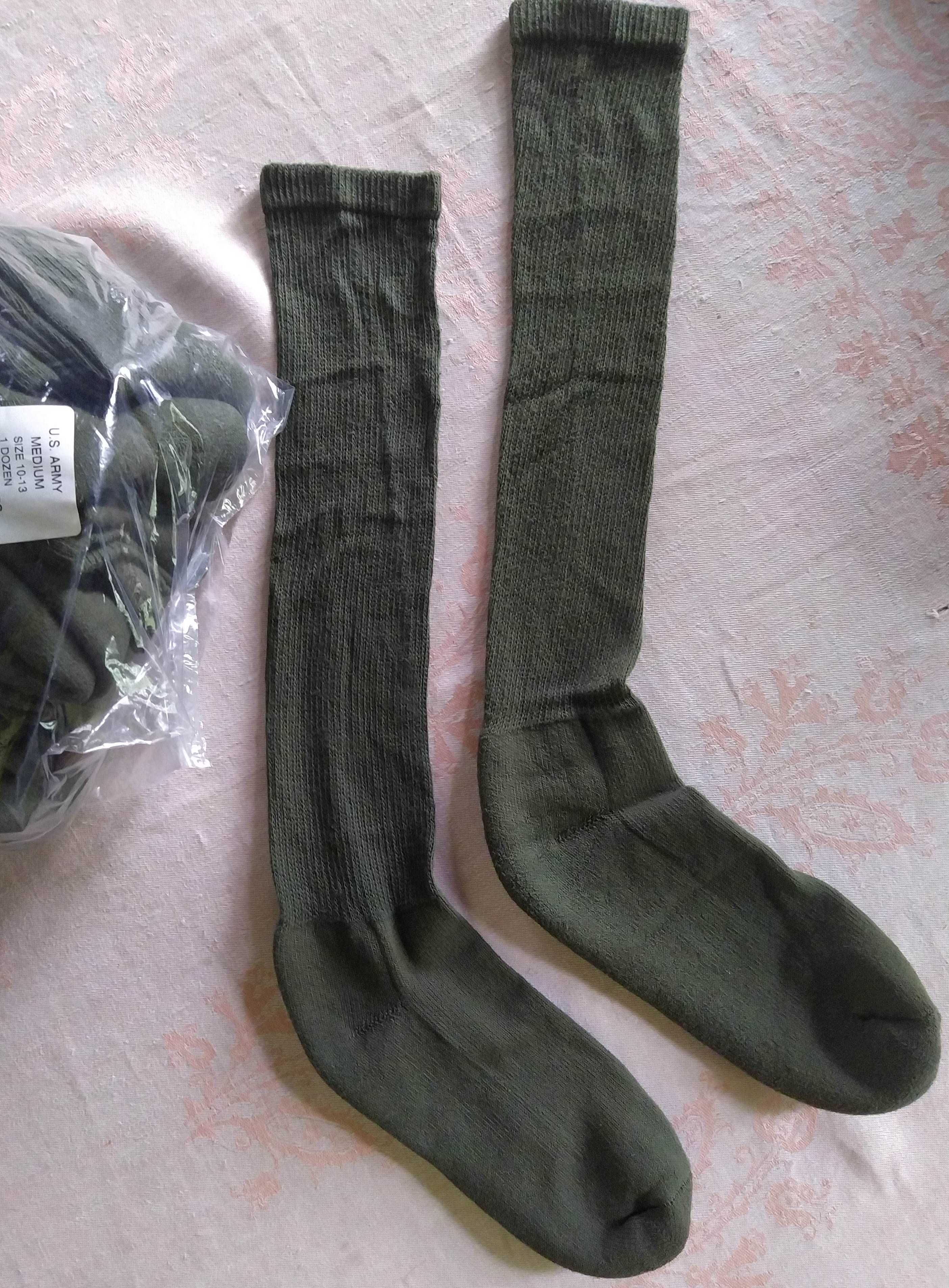 US Army антибактеріальні військові шкарпетки USOA з 2.5% срібної нитки