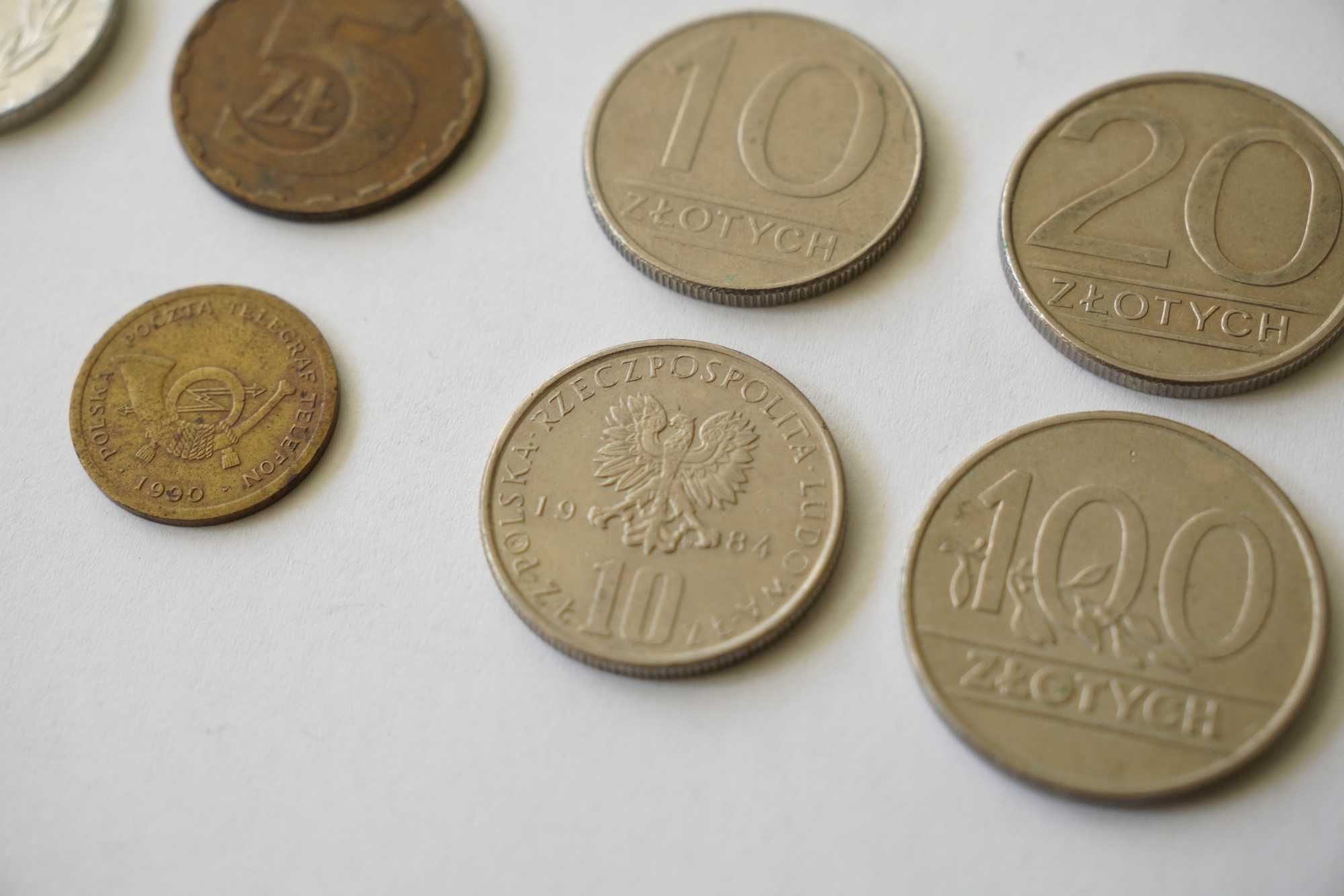 monety Polskie PRL grosz 5 zł, 10zł, 20zł (bolesław Prus)
