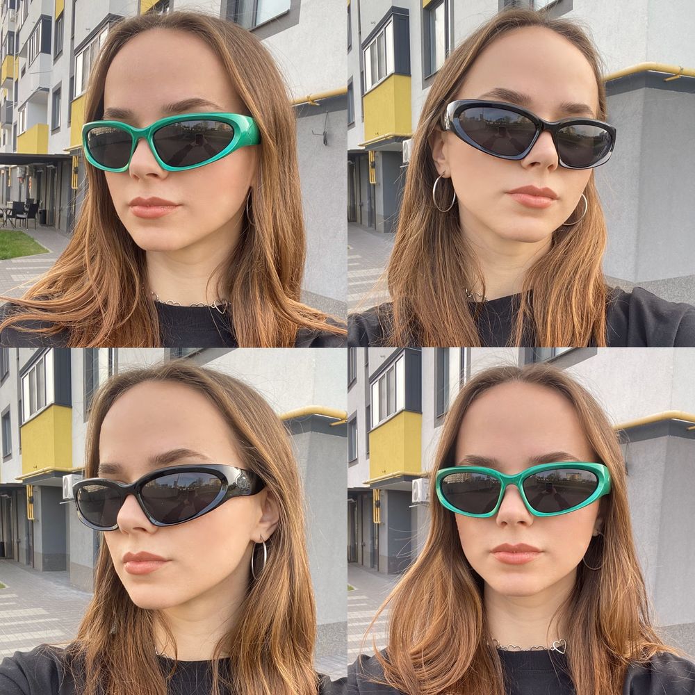 Сонцезахисні окуляри | Окуляри y2k | Дзеркальні окуляри