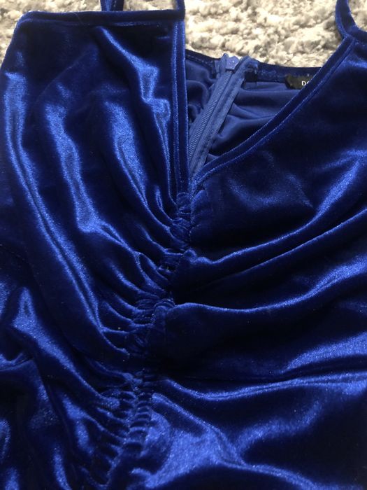 Міні сукня велюрова