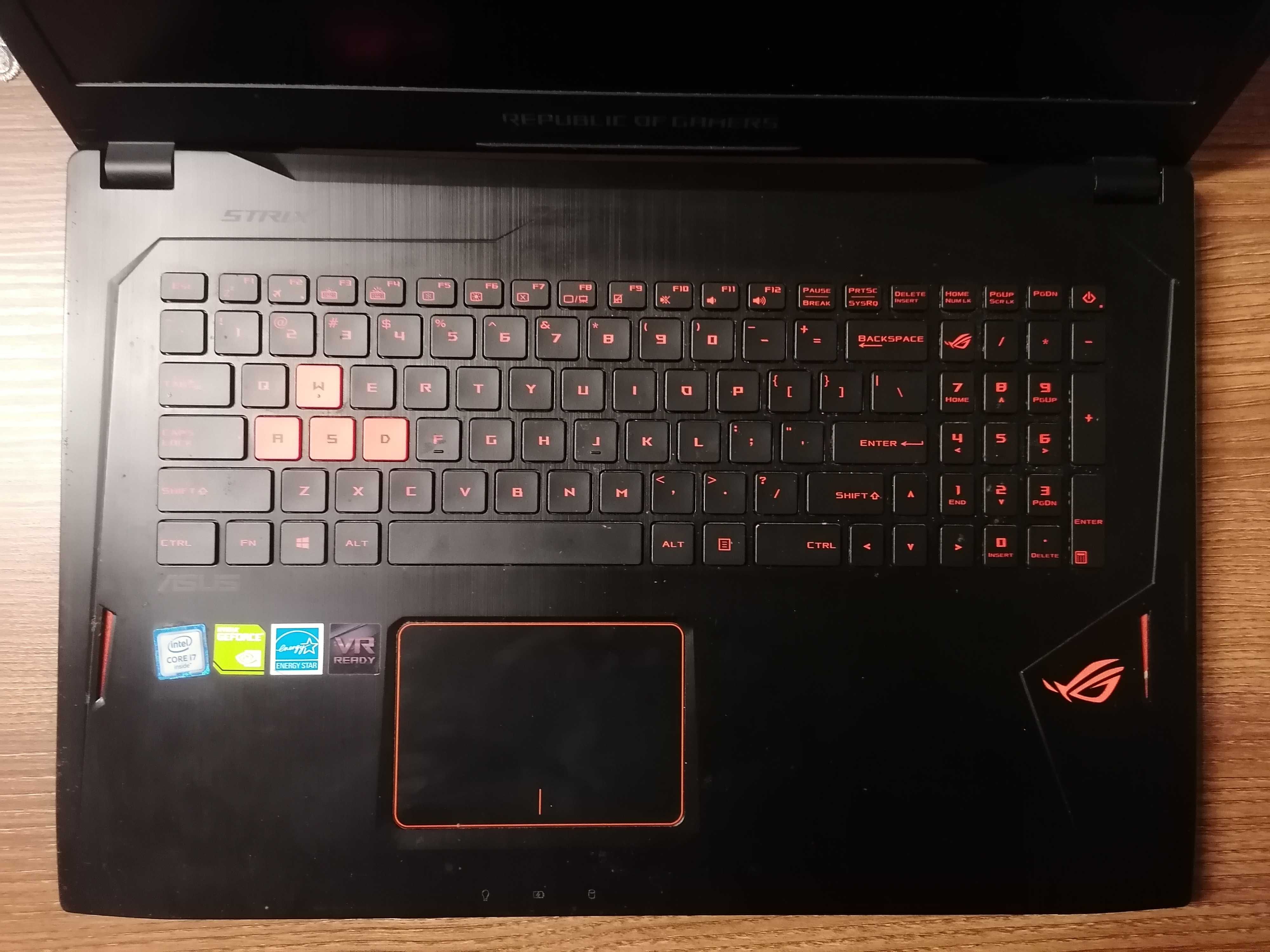 Laptop Asus Rog Strix GL702V 17"