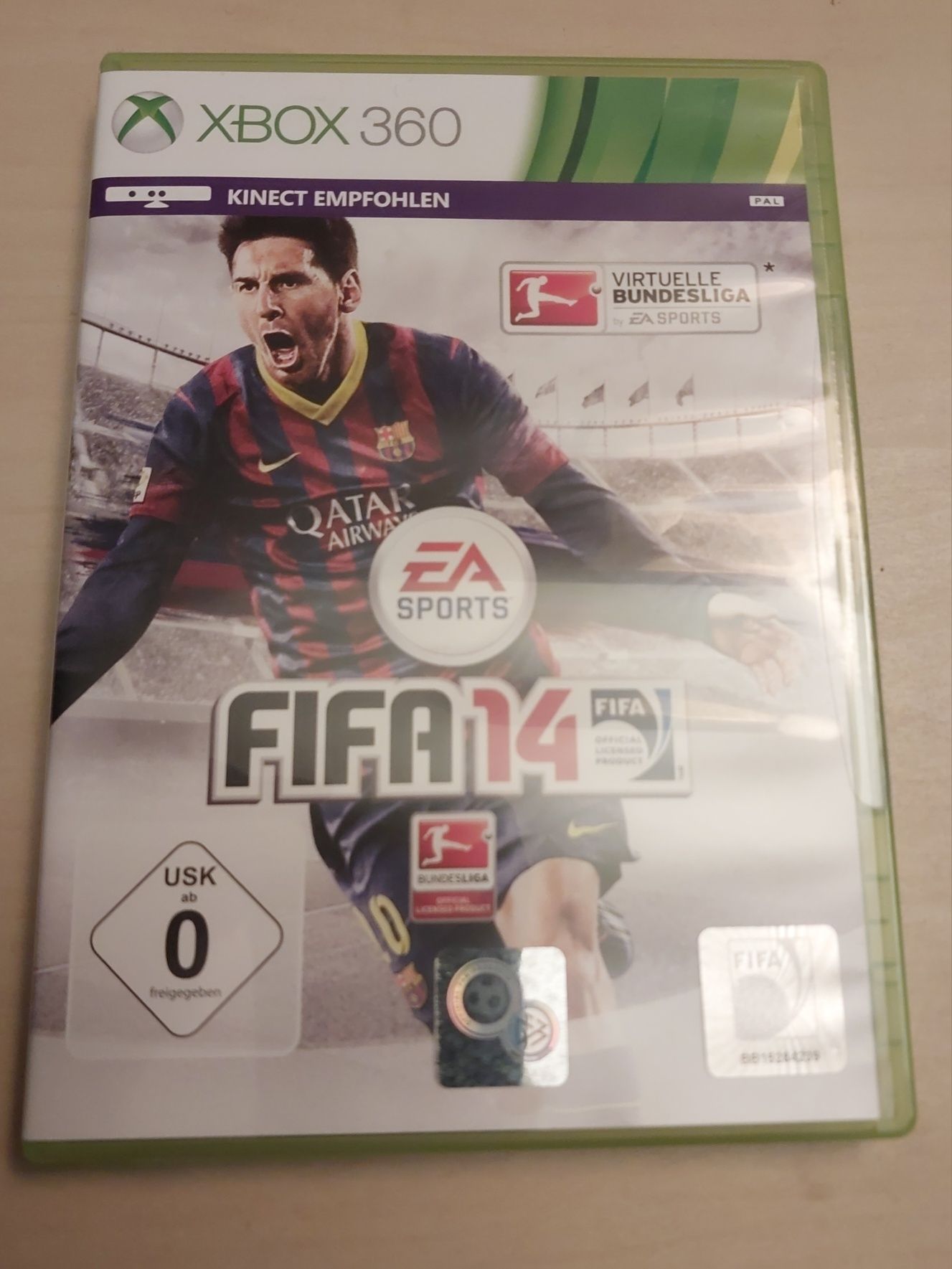 Fifa 14 kinect .Xbox 360.X360