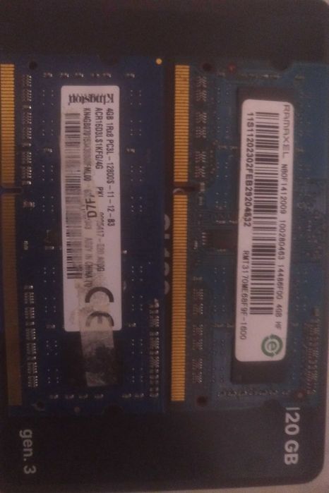 4gb ram ddr3 pamięć