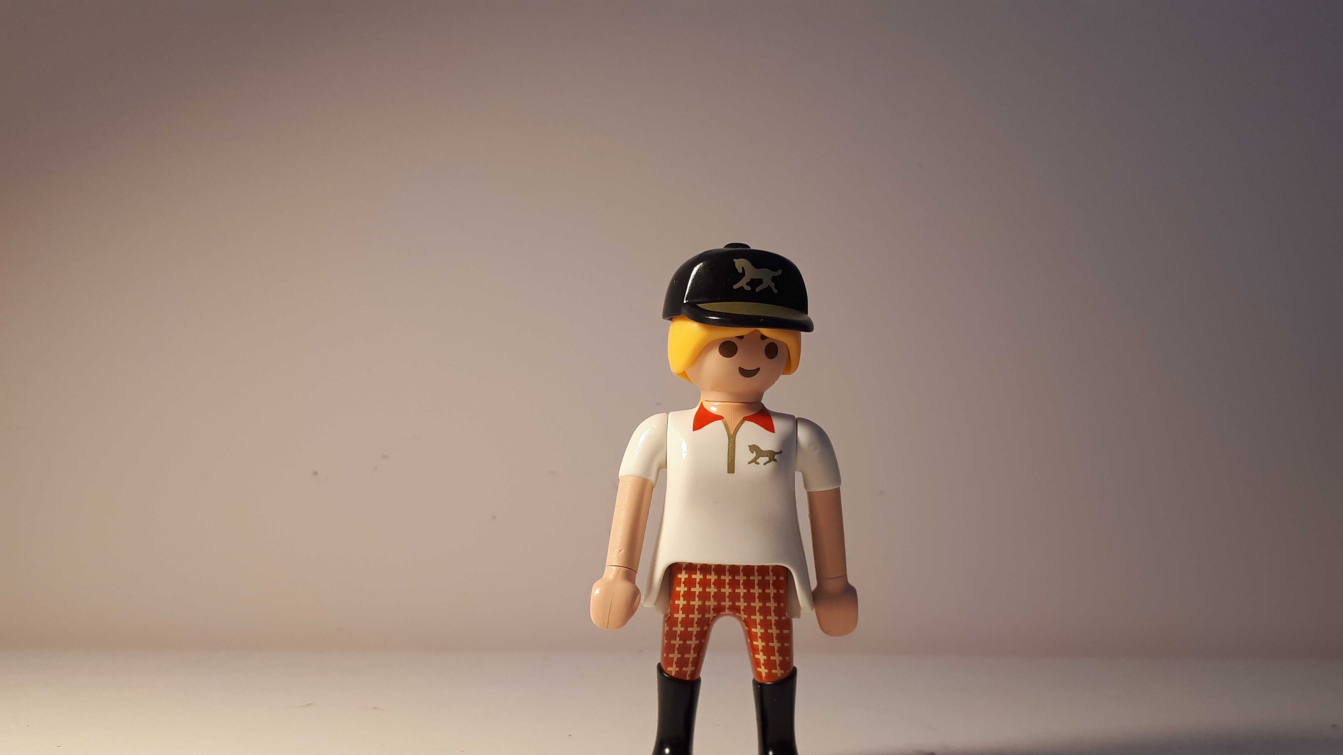 Playmobil zestaw dżokejka z koniem unikat