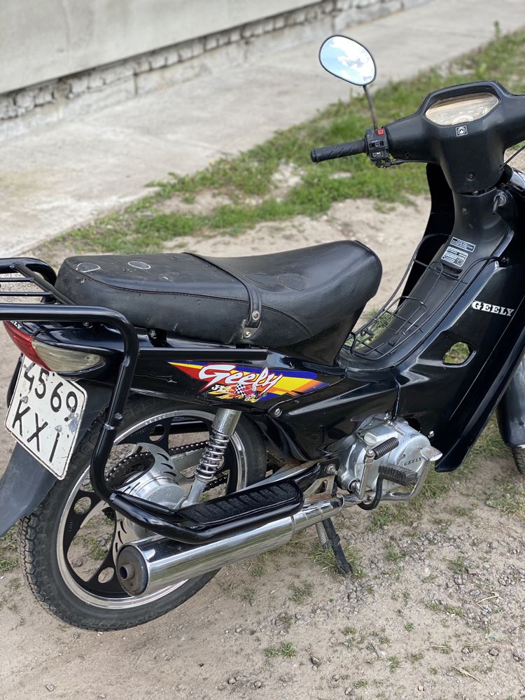 Мотоцикл Geely viper jl 100cc на документах
