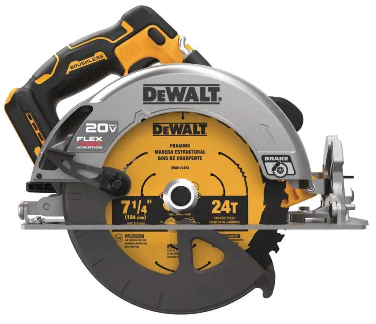 Пила Dewalt DCS573 дискова циркулярна акумуляторна