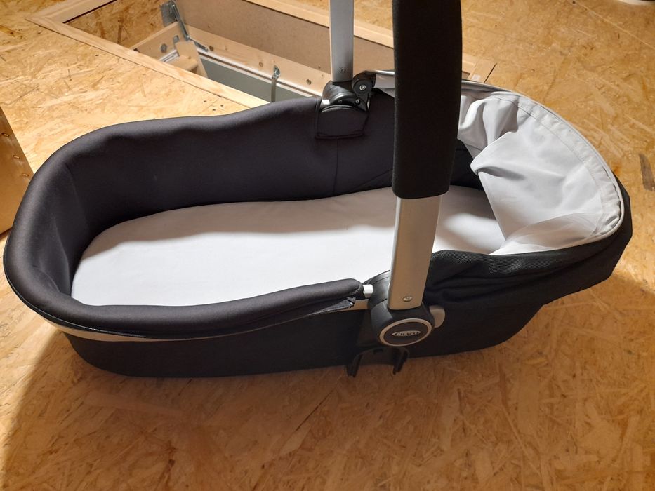 Wózek Graco 3w1 plus baza fotelika na kanapę samochodu