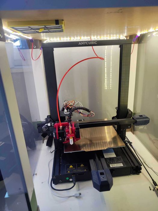 Rozbudowana drukarka 3D Anycubic Vyper + Komora/Serwer/LED