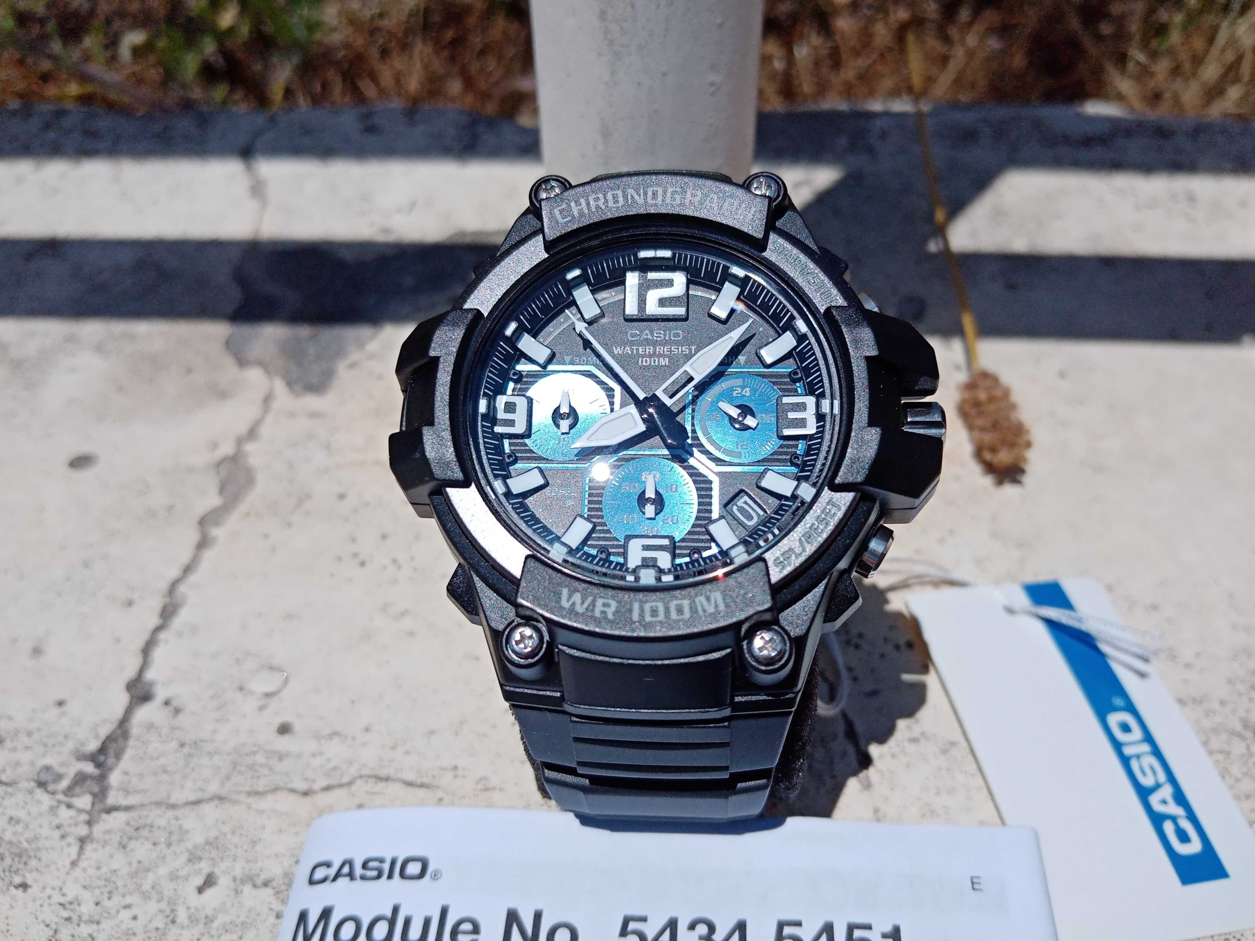 Casio MCW-100H-1A2VEF Pilot - Novo e Original