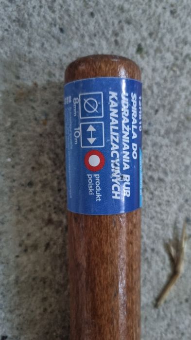 DEDRA Spirala kanalizacyjna 8 mm x 10 m żmijka do udrażniania rur