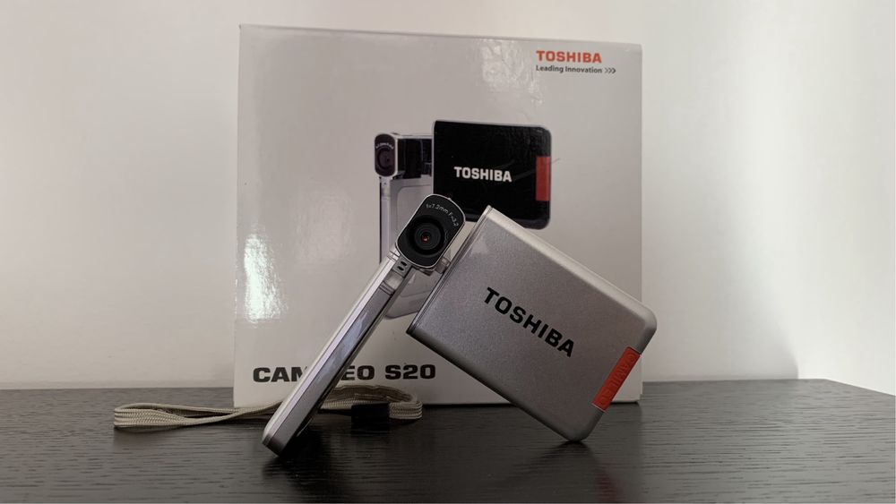 Toshiba camileo s20- máquina de filmar