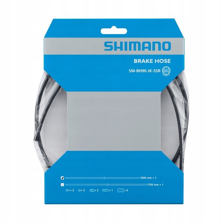 Przewód hamulcowy Shimano GRX/szosa BH90-JK-SSR 100cm box, nowy