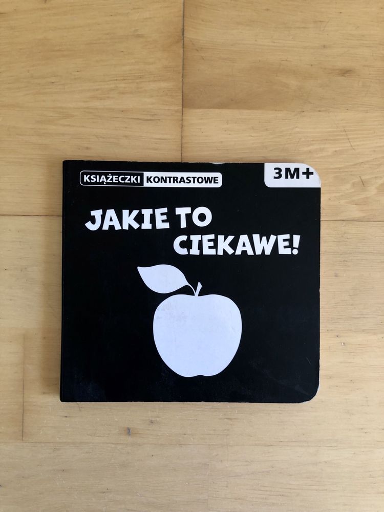 Książeczka kontrastowa Jakie to ciekawe 3M+