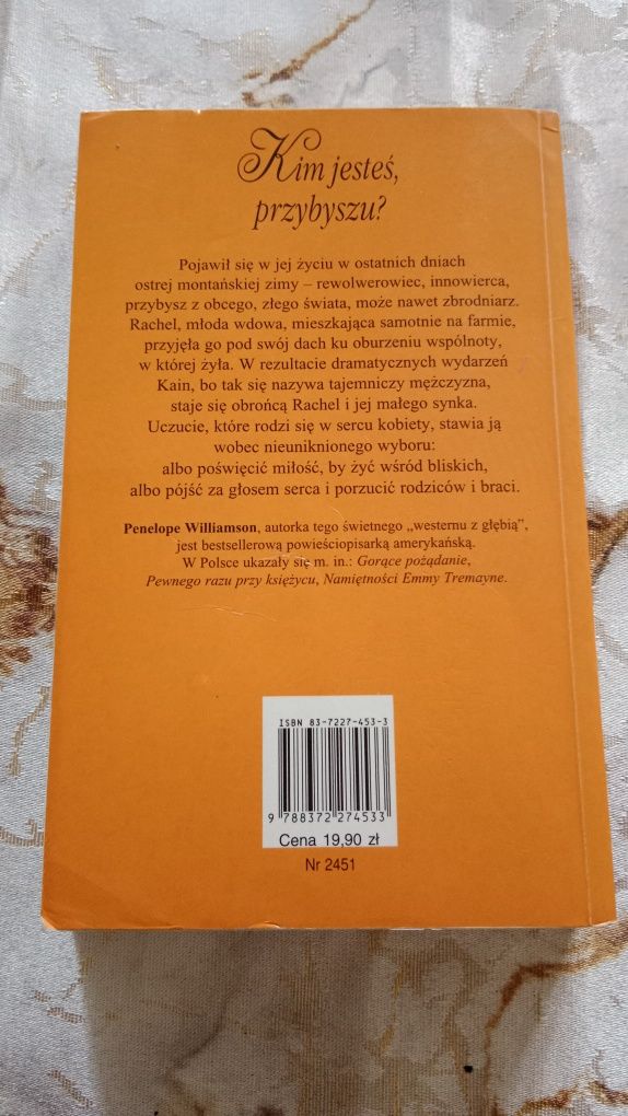 Penelope Williamson - Kim jesteś przybyszu?