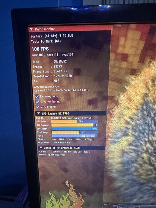 Продам MSI RX 5700 8 gb, ddr6