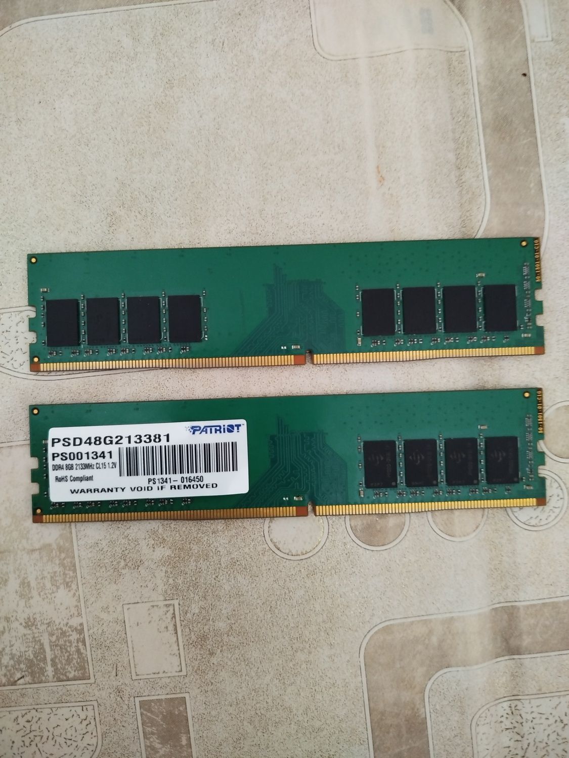 Оперативная память Patriot 2x8gb. СРОЧНО!