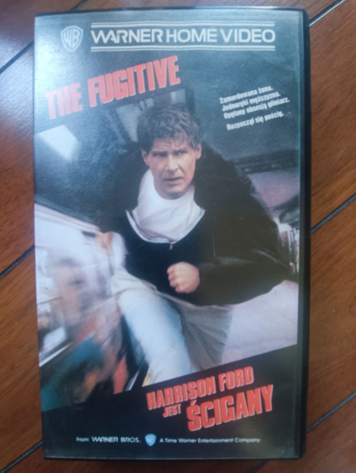 Ścigany Harrison Ford kaseta VHS