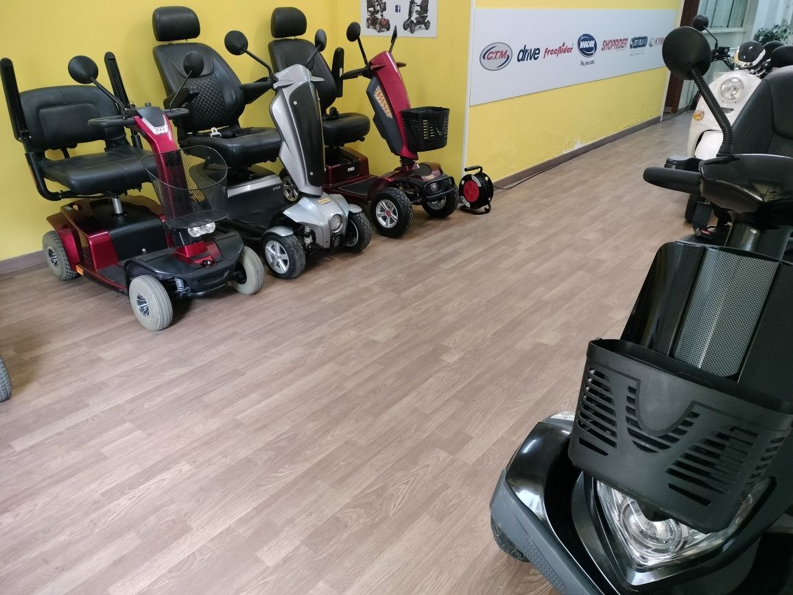 Scooters de mobilidade reduzida usadas com garantia!