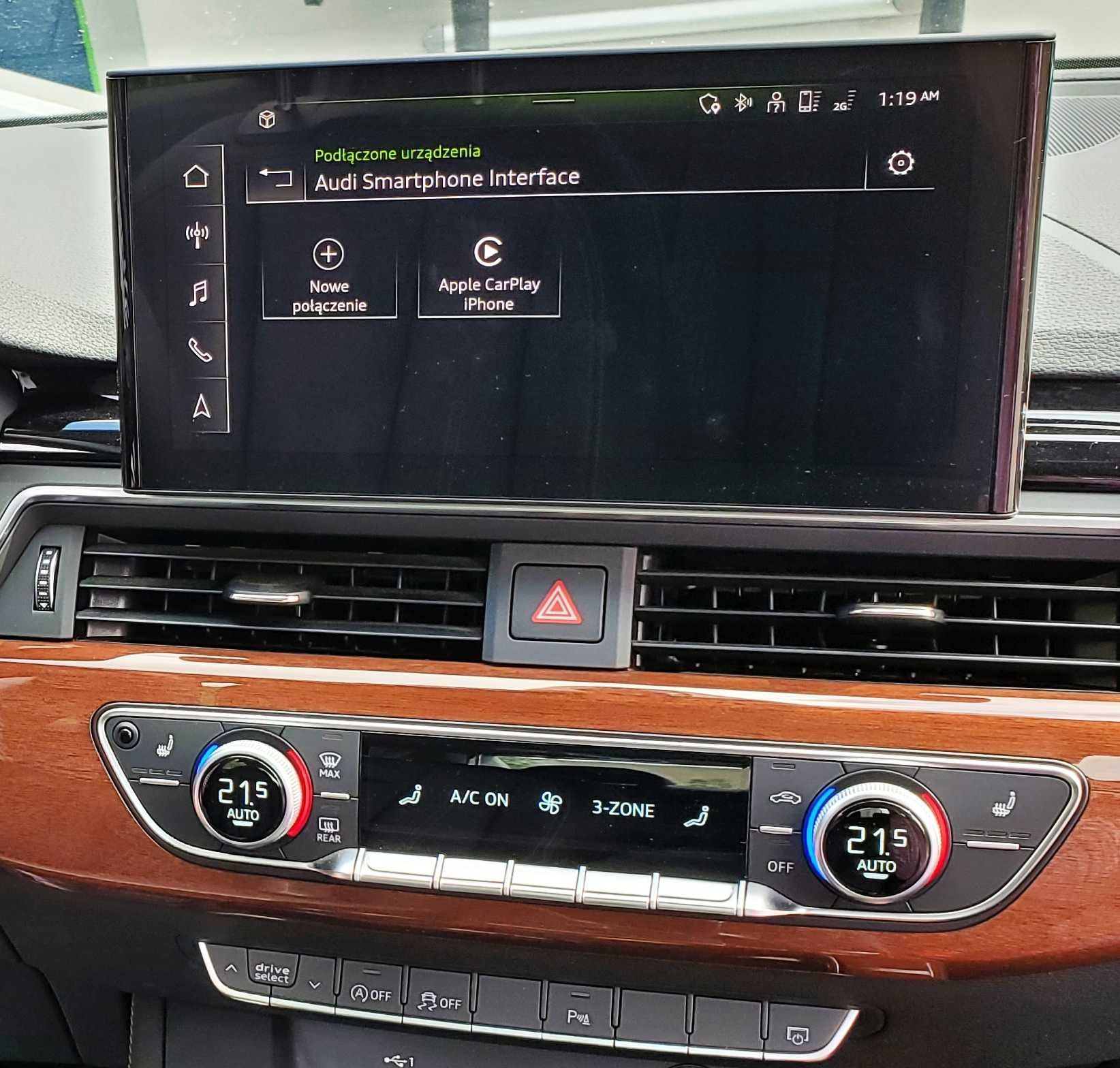Audi MIB3 Aktywacja CarPlay Android Auto A4 A5 A6 A8 Q5 Q7 Q8 od 2020+