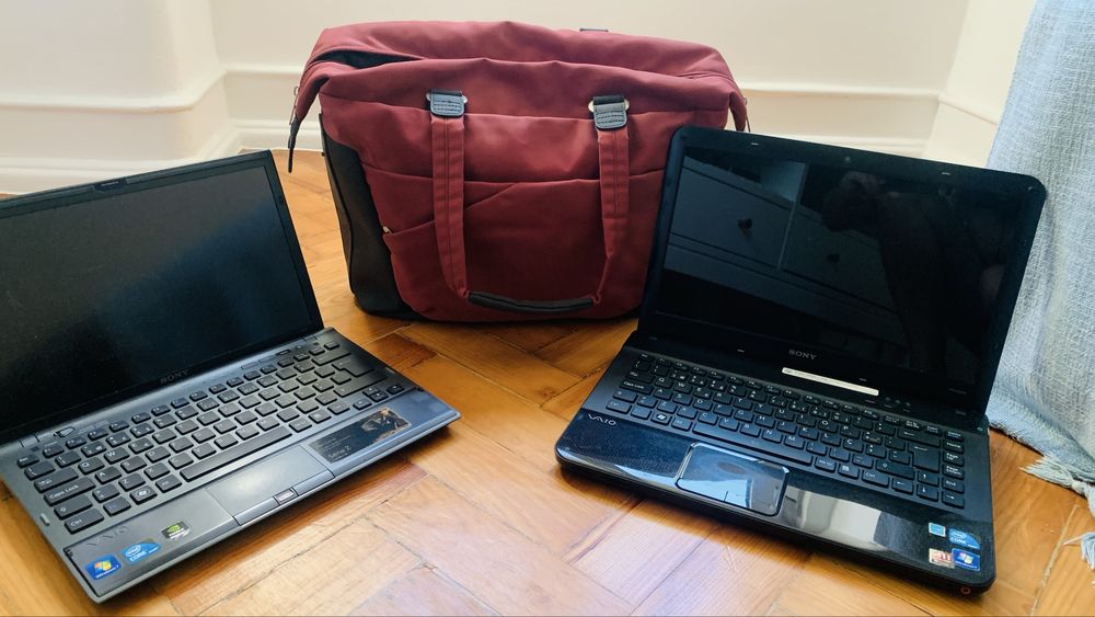 Sony VAIO(Pecas) + 3 Baterias + Mala