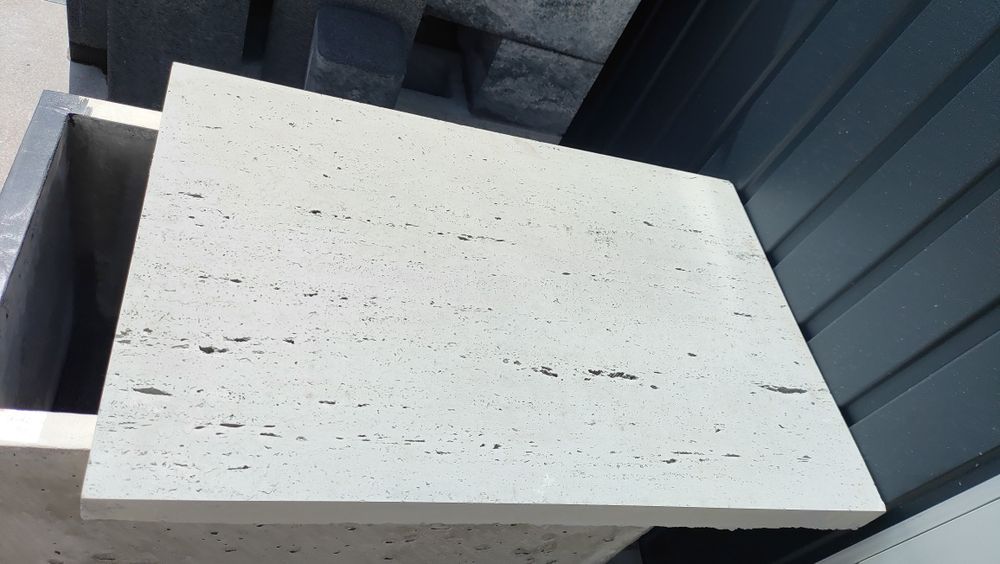 Trawertyn płyty chodnikowe tarasowe betonowe płytki taras chodnik