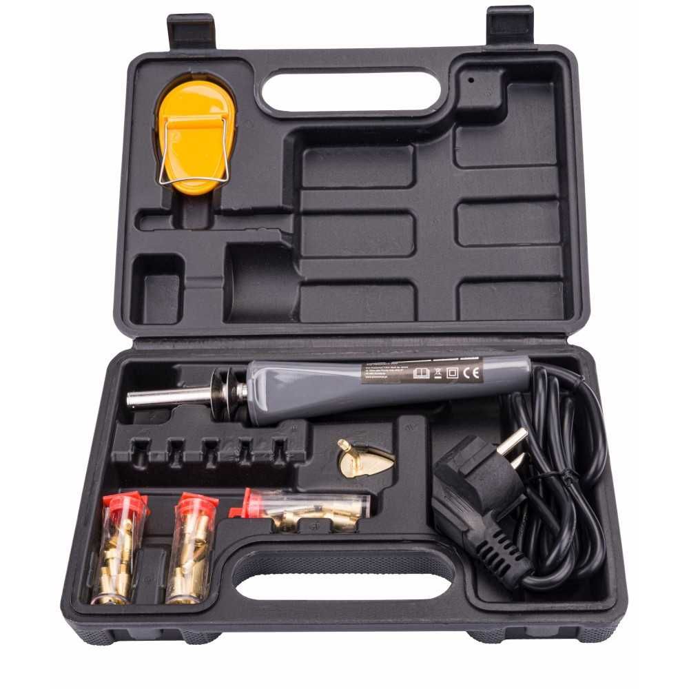 POWERMAT Lutownica 60W Wypalarka Do Drewna Pirograf 23el PM0569