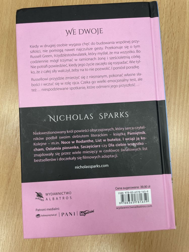 We dwoje Nicolas sparks