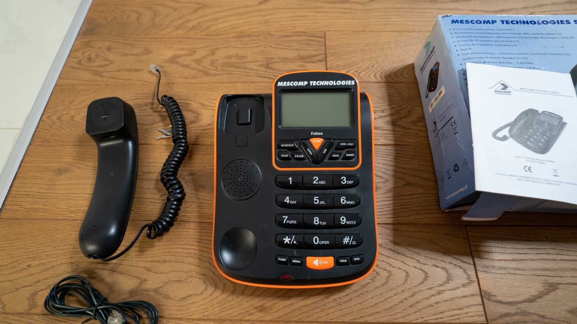 Telefon Stacjonarny MESCOMP MT-838 Fabian