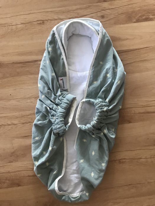 Snugglebundl Otulacz Mint Honey Bee - Organic cotton