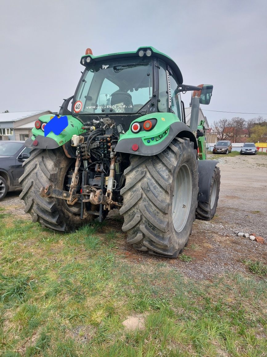 Deutz fahr Agrotron ttv 6180 tuz wom ładowacz stoll fz 60.1