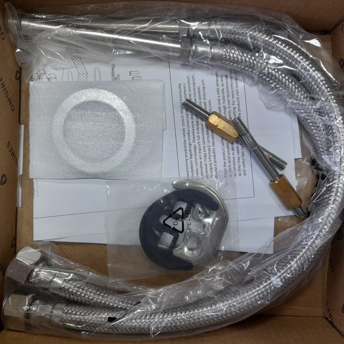 bateria umywalkowa omnires contour chrom połysk ct8010cr