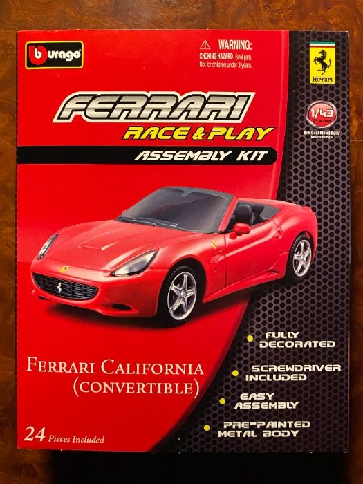 Ferrari California - Carro de Coleção (Bburago)