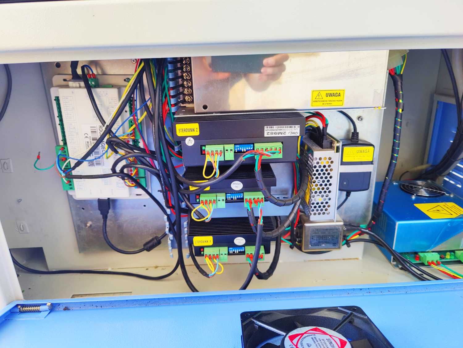 Ploter laserowy TechSol LASER-600 stan bardzo dobry Ruida pełen serwis