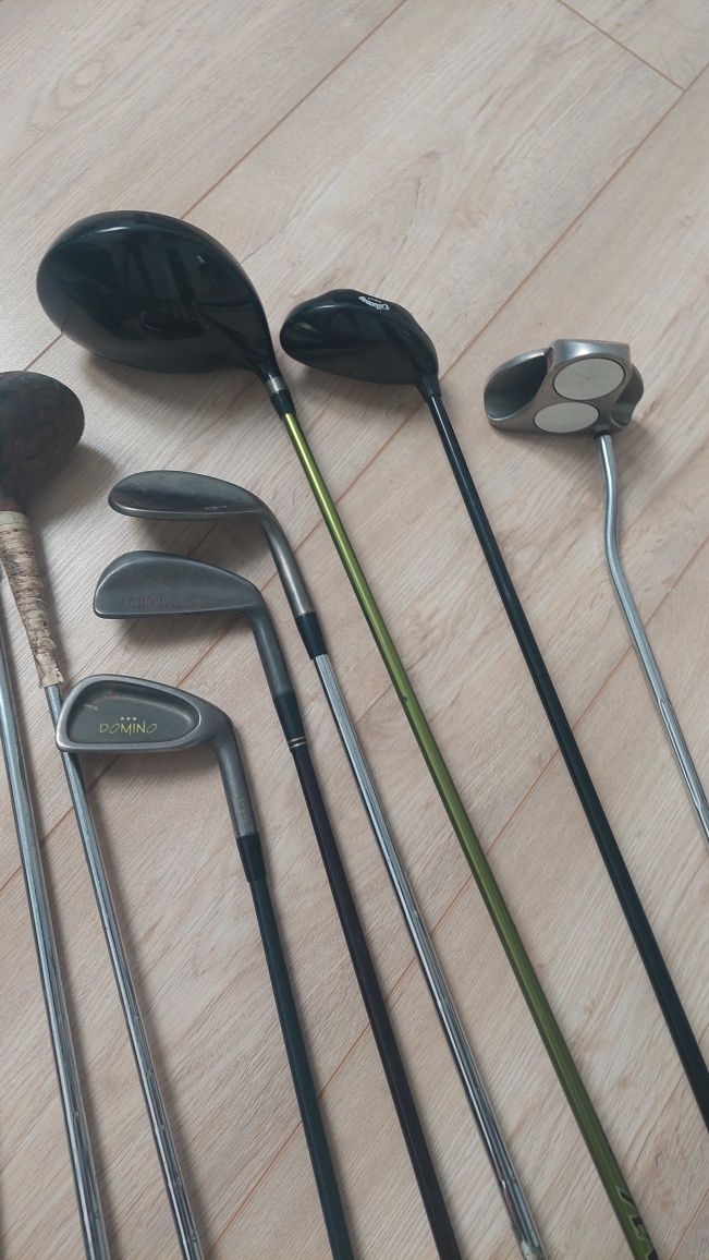 Zestaw golfowy – 14 kijów (Ping) + torba Wilson – stan dobry Tanio!!!