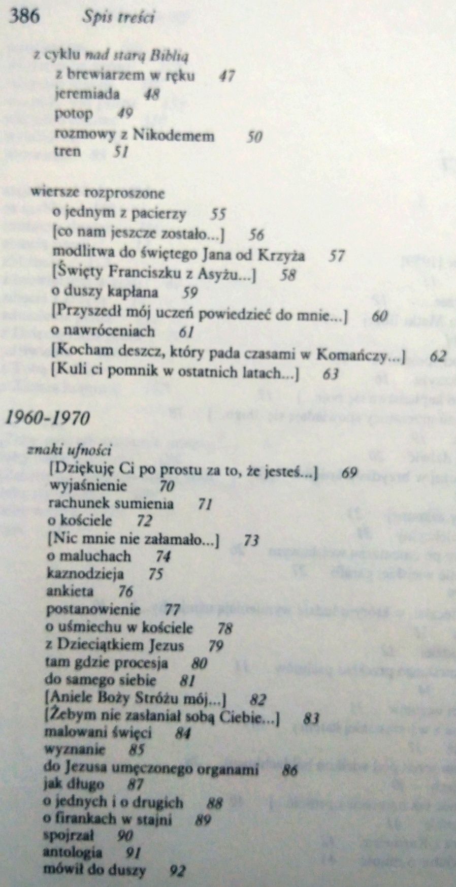 Jan Twardowski. Nie przyszedłem pana nawracać. wiersze 1945-85