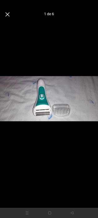 máquina depilatória da marca Remington