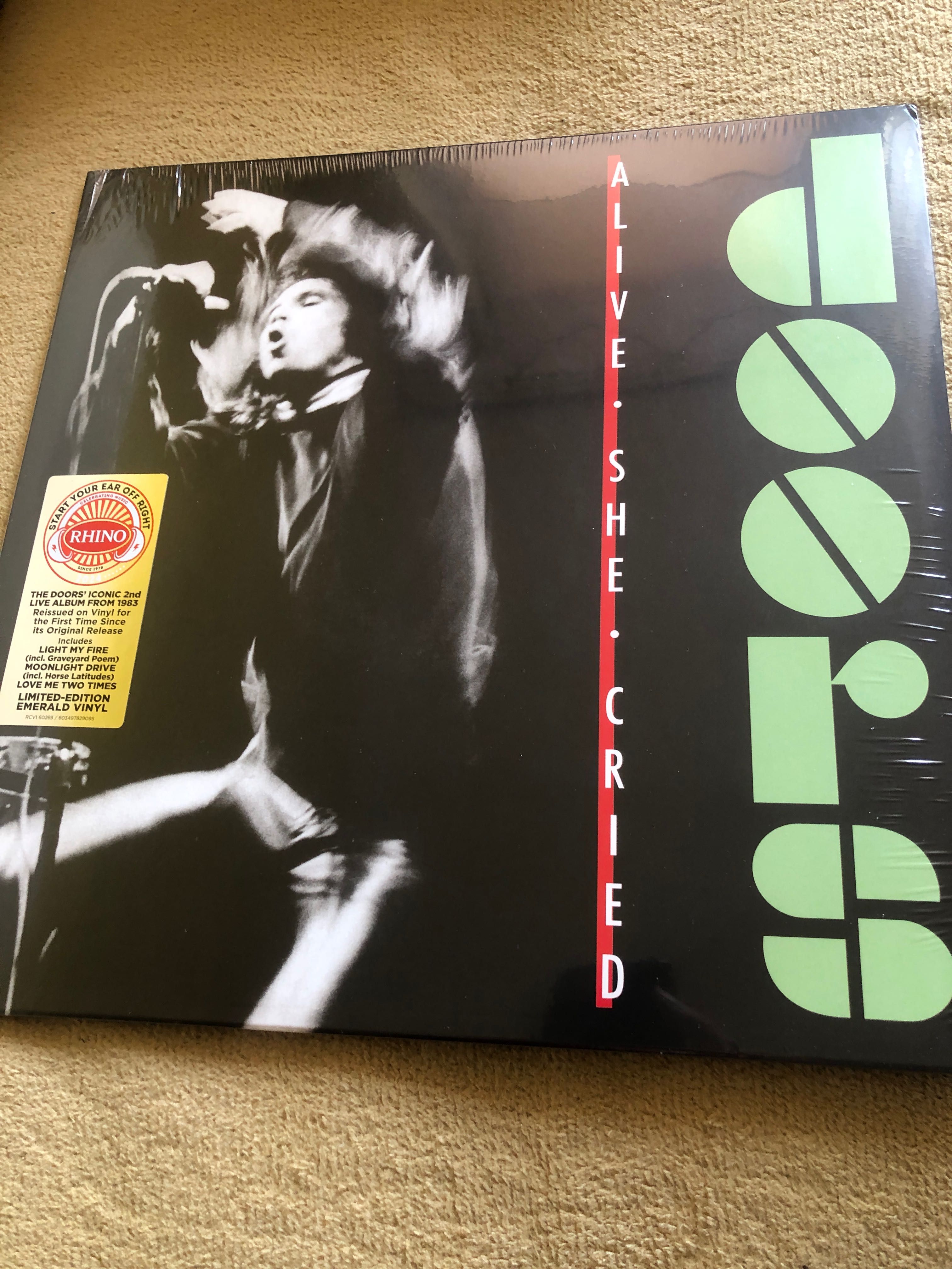 THE DOORS Alive, She Cried (Limited Vinyl 2024) NOWY