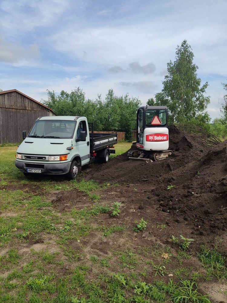 Ziemia ogrodowa piasek 0.2 żwir grys kamień ozdobny