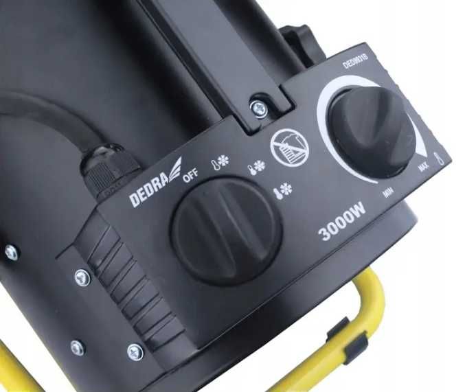 Обогреватель Dedra 3000Вт тепловентилятор дуйчик обігрівач електричний