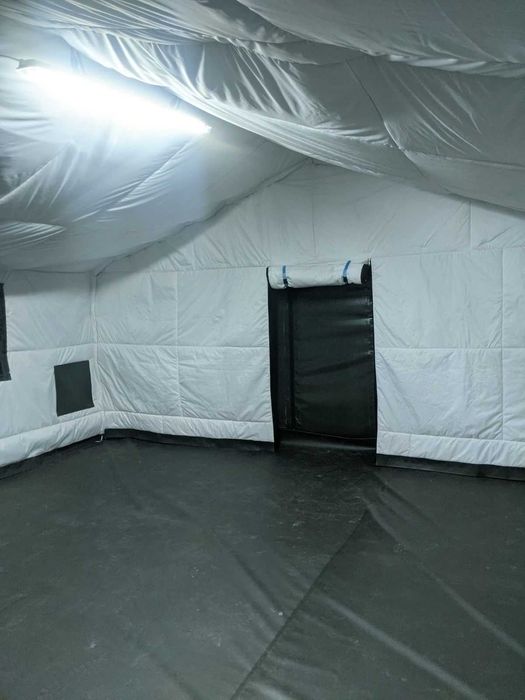 Намет пневмокаркасний 60 м.кв, для МНС, міграційної служби тощо.