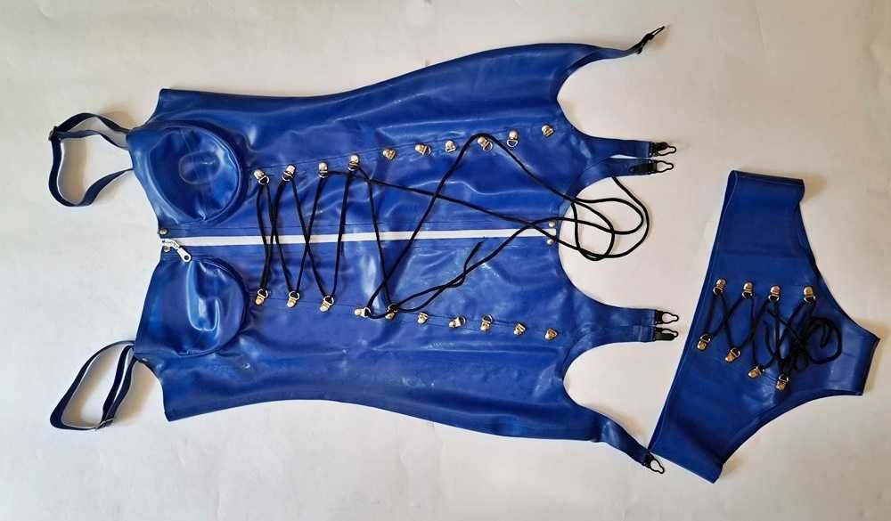 Gorset i figi latex 100% guma r. L