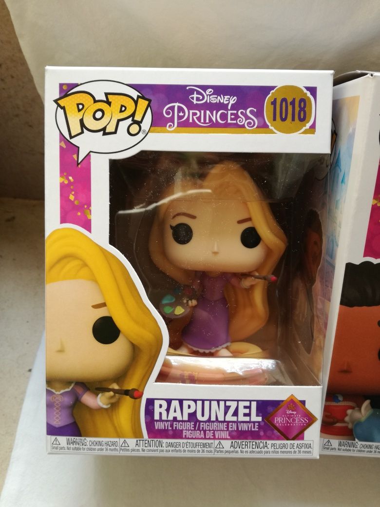 Funko pop Disney Princess Ultimate 1015, 1016 e 1018