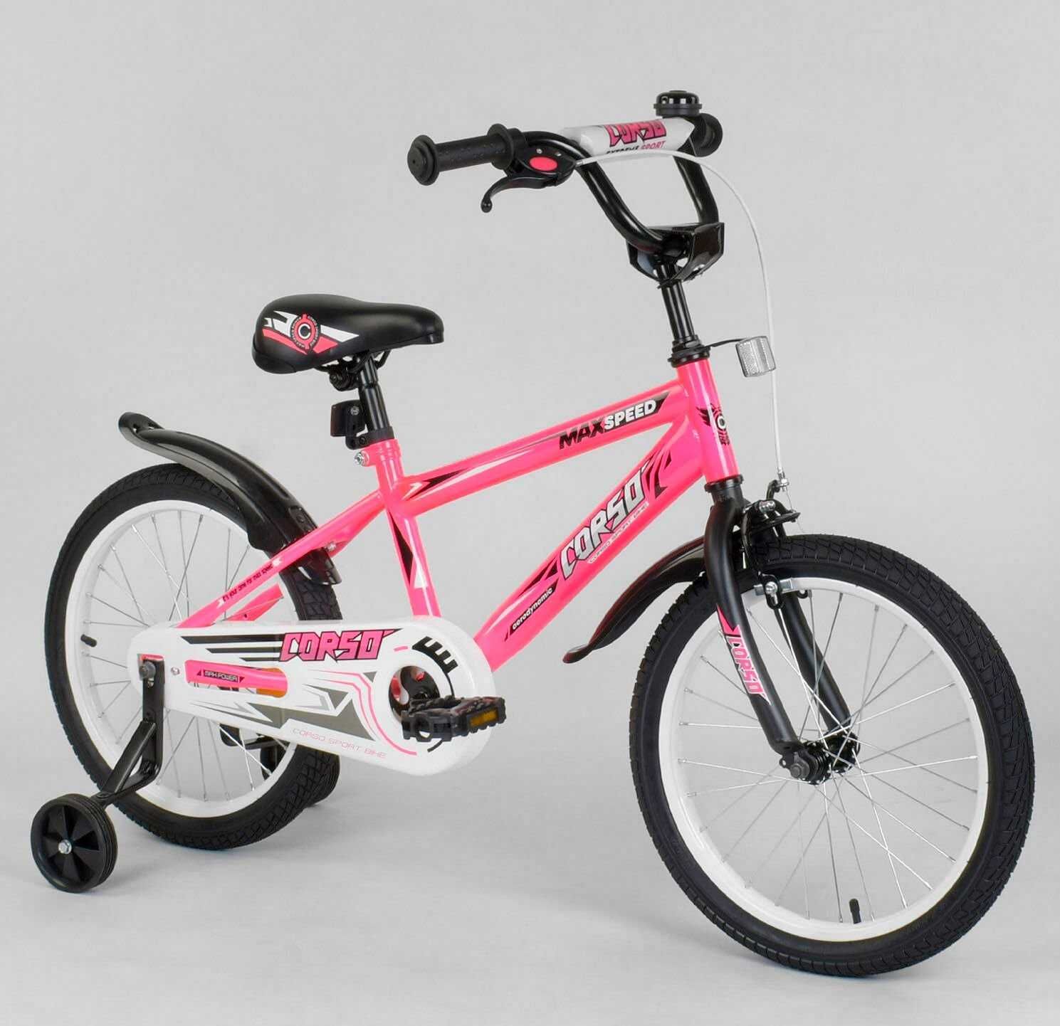 Детские двухколесные велосипеды для мальчиков и девочек  16"CORSO T\EX