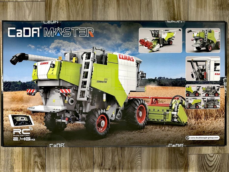NOWE Klocki CaDA C61508W Kombajn Claas Dominator 370 Wysyłka PL LEGO
