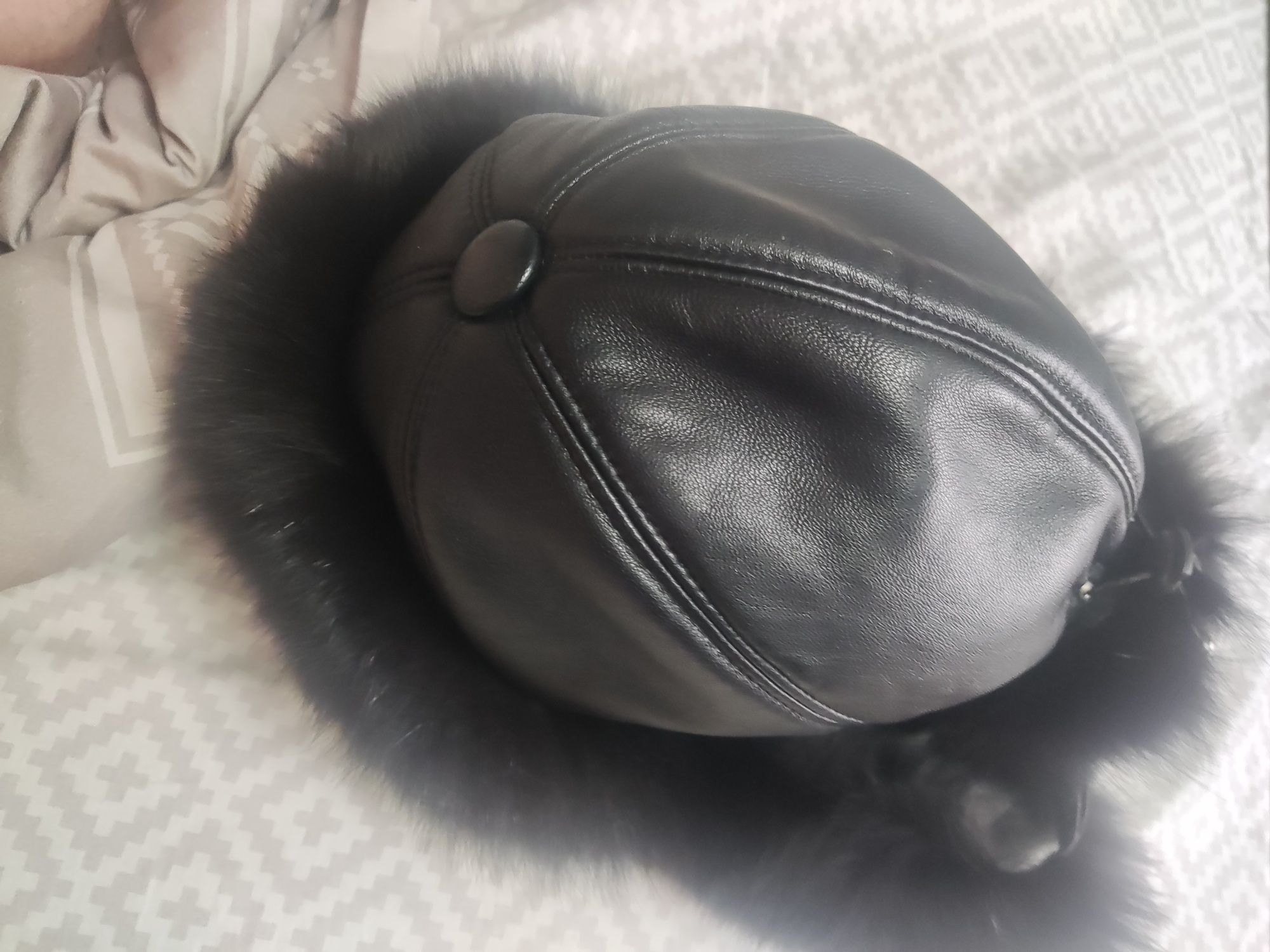 Шапка зимняя мех