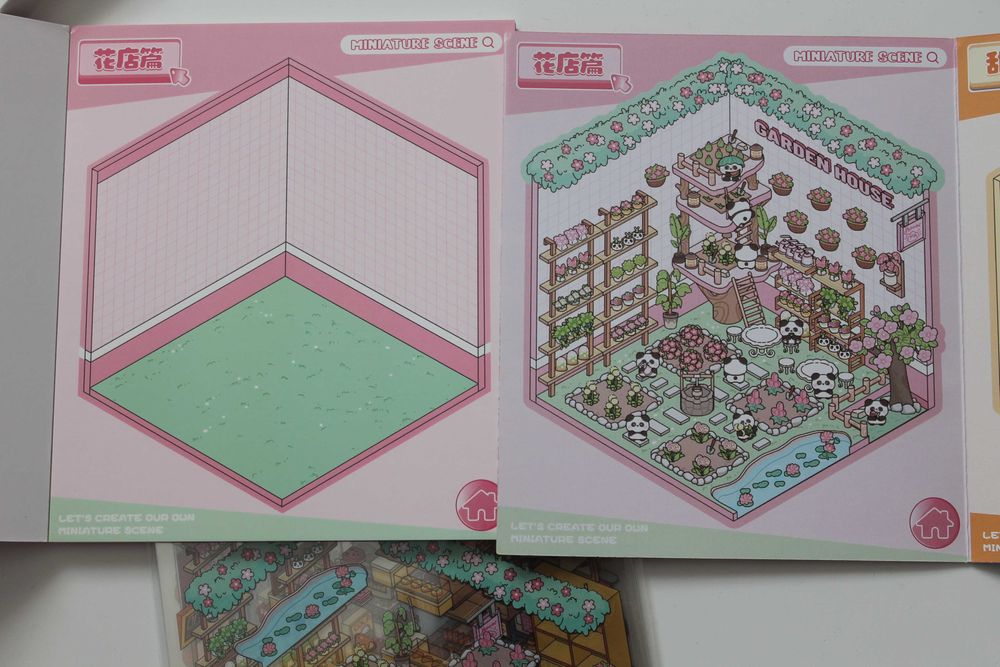 Наклейки румбокс. Веселі кімнати 6 в 1