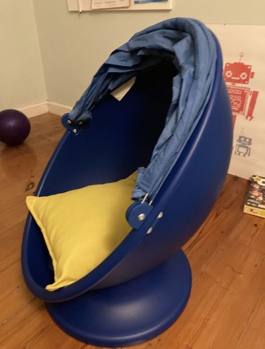 Cadeira giratoria ovo lömsk ikea