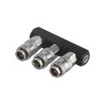 Розгалужувач повітря 1/4 "на 3 виходи, INTERTOOL PT-1855 Разветвитель