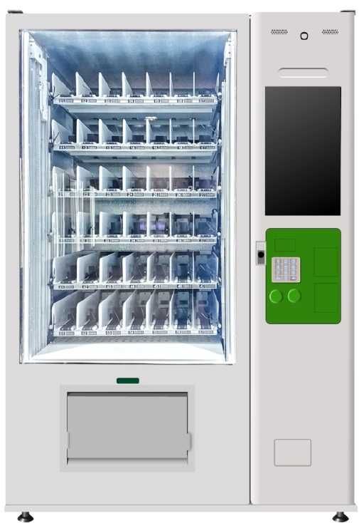 Automat vendingowy, kiosk samoobsługowy, NOWY + zabudowa