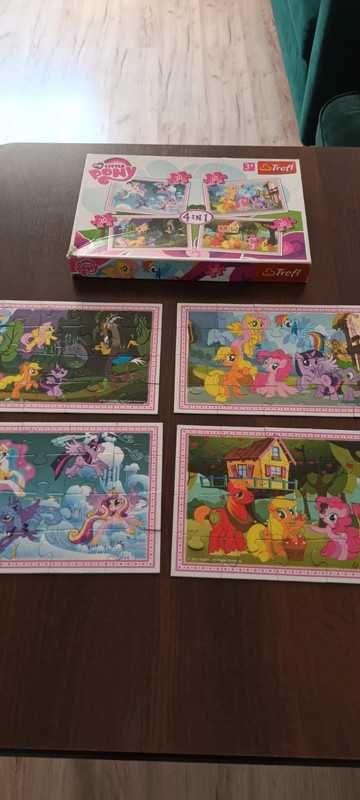 Puzzle My little Pony 4 w 1